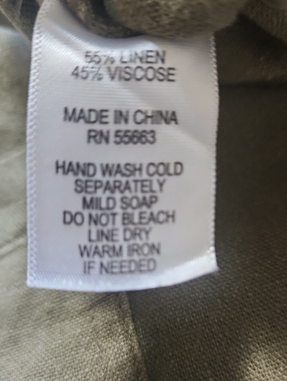 Tahari Olive Green Utility Jumpsuit - Picture 15 of 15